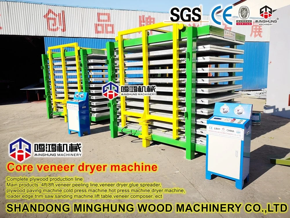 Veneer Machine Core Dryer Machine Pressing Wood Veneer